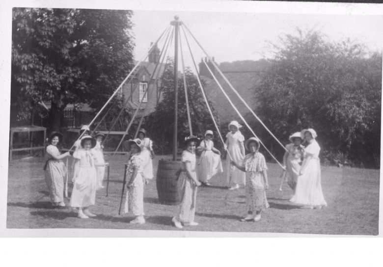 maypole dancing